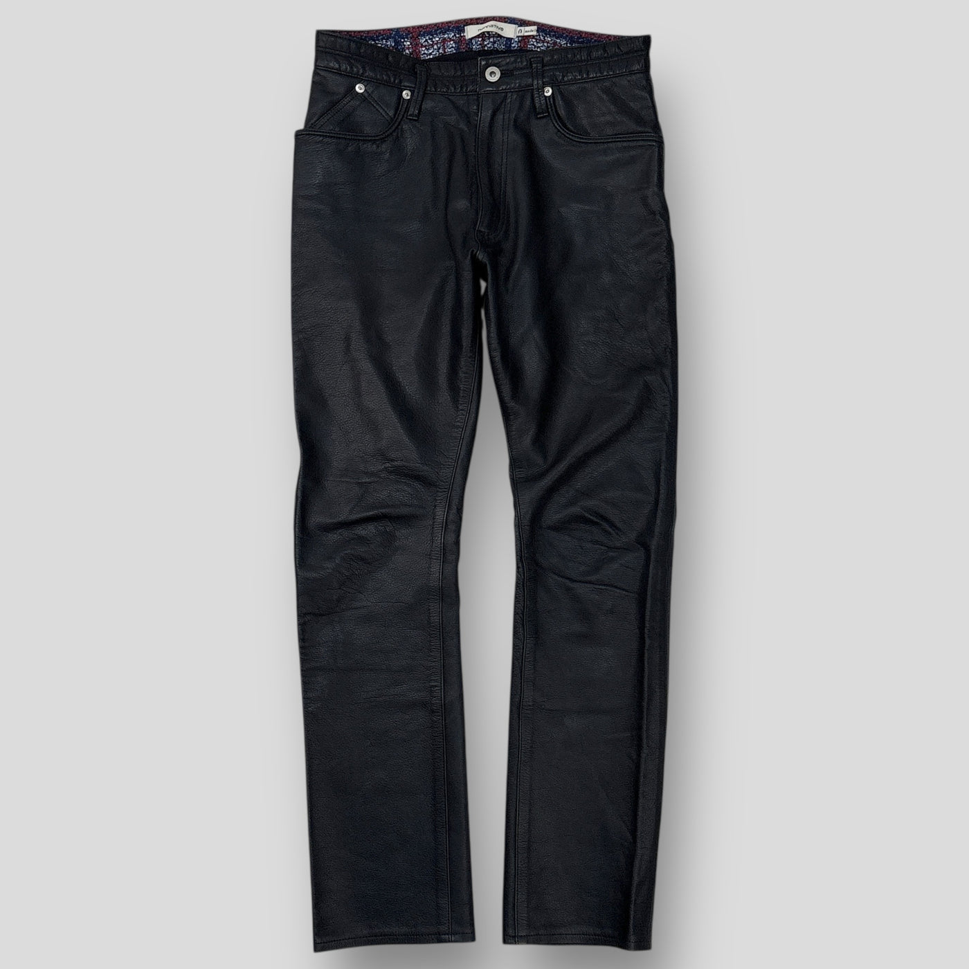 2016SS DWELLER 5P JEANS COW LEATHER NN-P2910 0