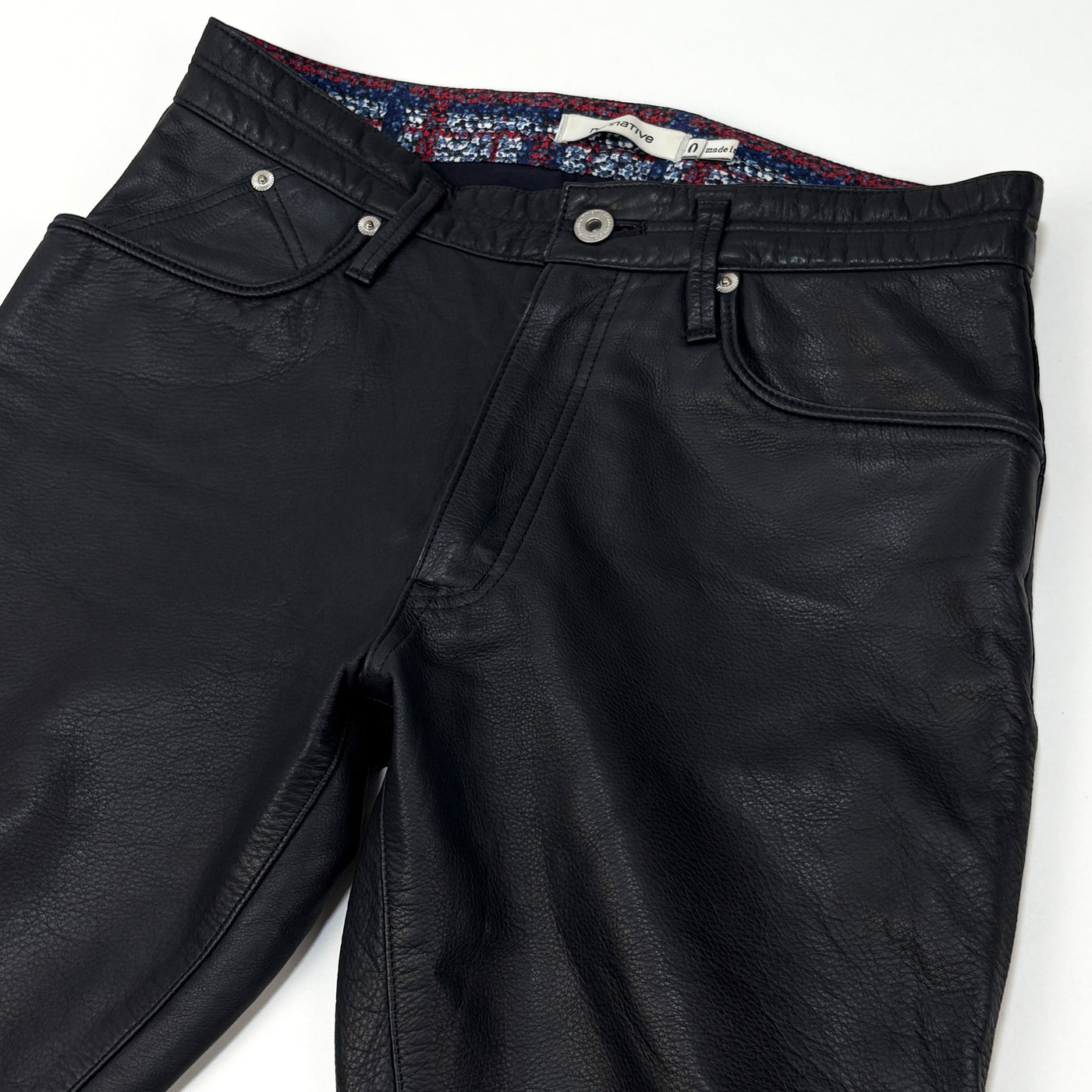 2016SS DWELLER 5P JEANS COW LEATHER NN-P2910 0