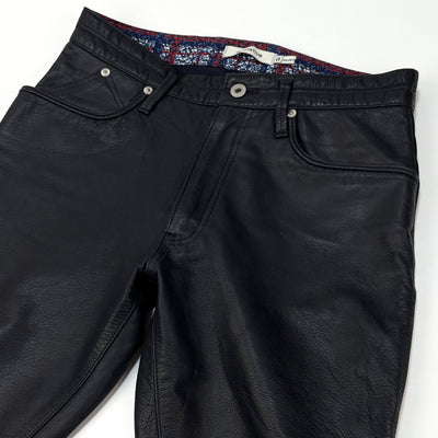 2016SS DWELLER 5P JEANS COW LEATHER NN-P2910 0