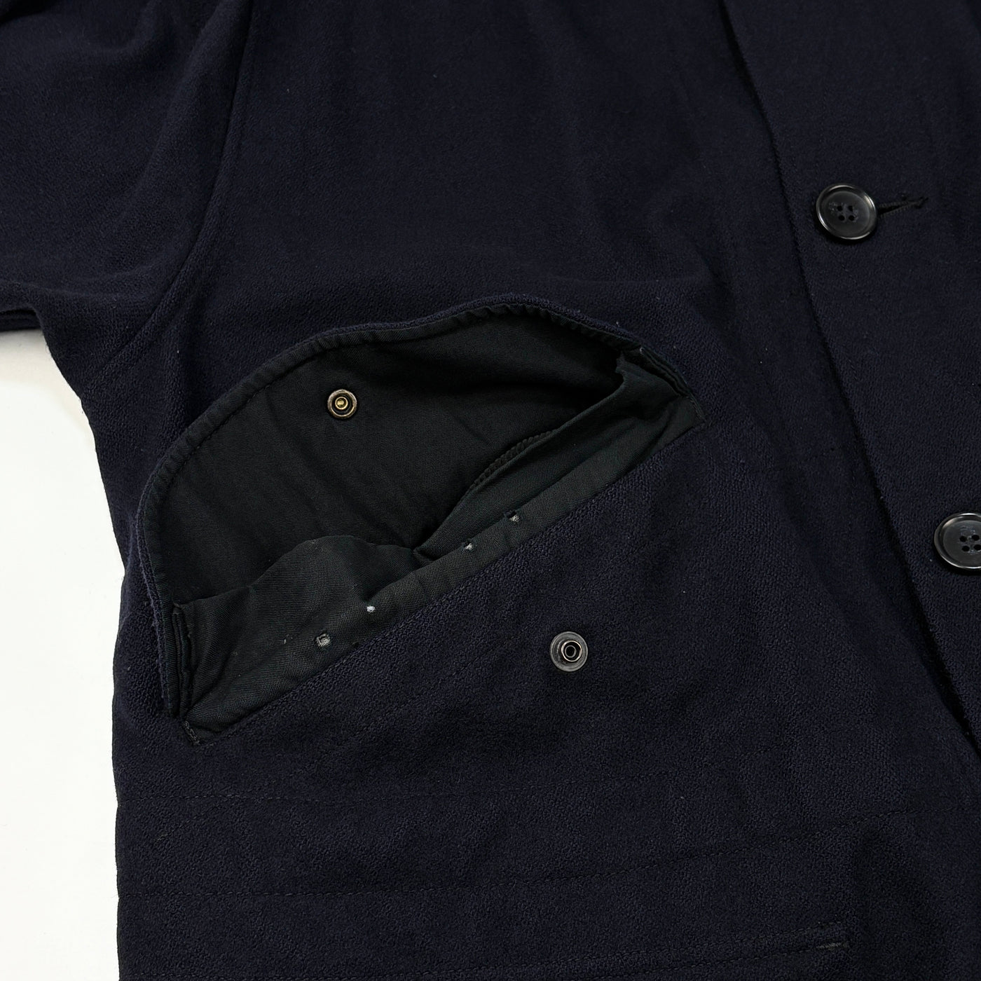 2014AW Highland Parka - Navy 20oz Melton S