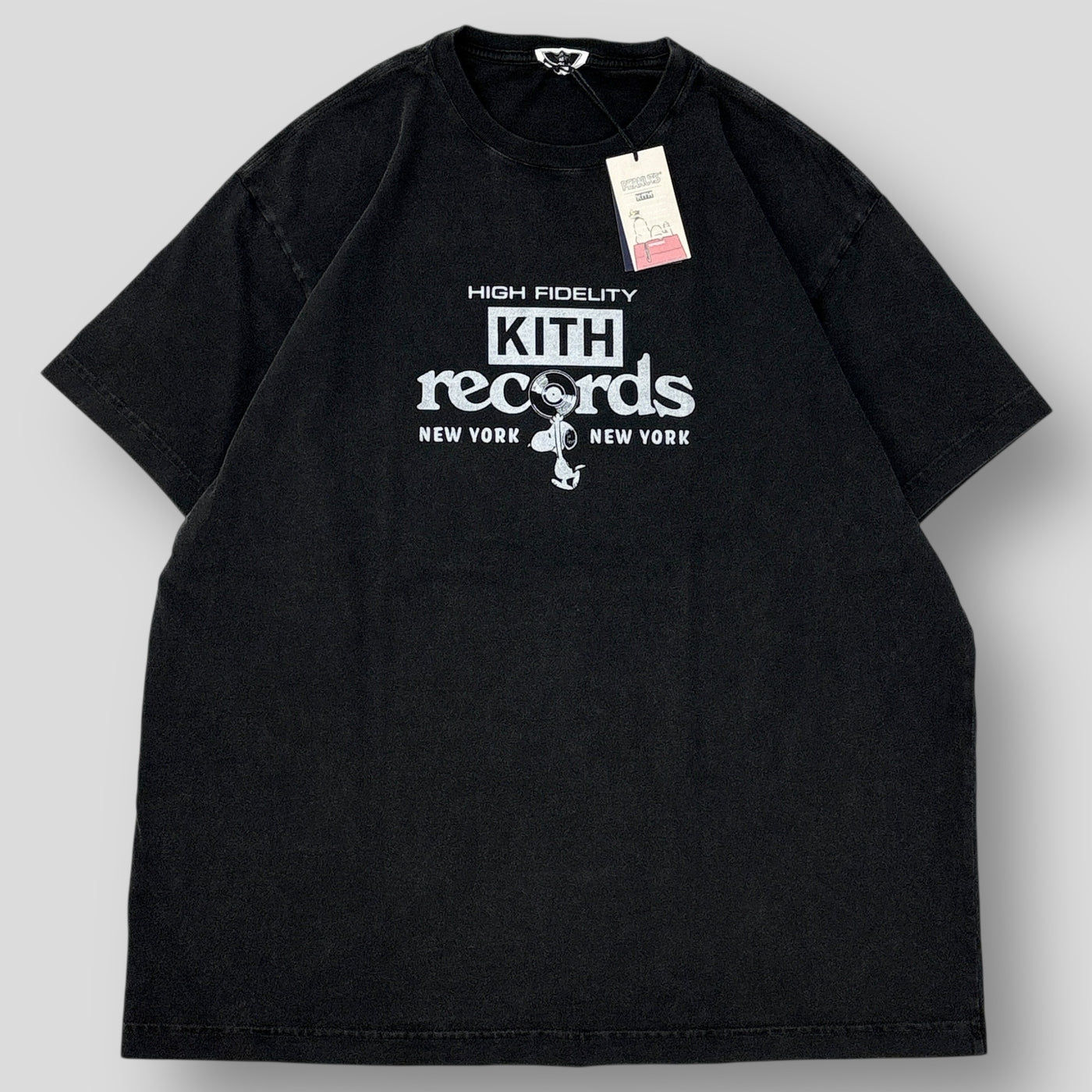 【新品】2025SS Kith Records Vintage Tee 25073060009410 XL