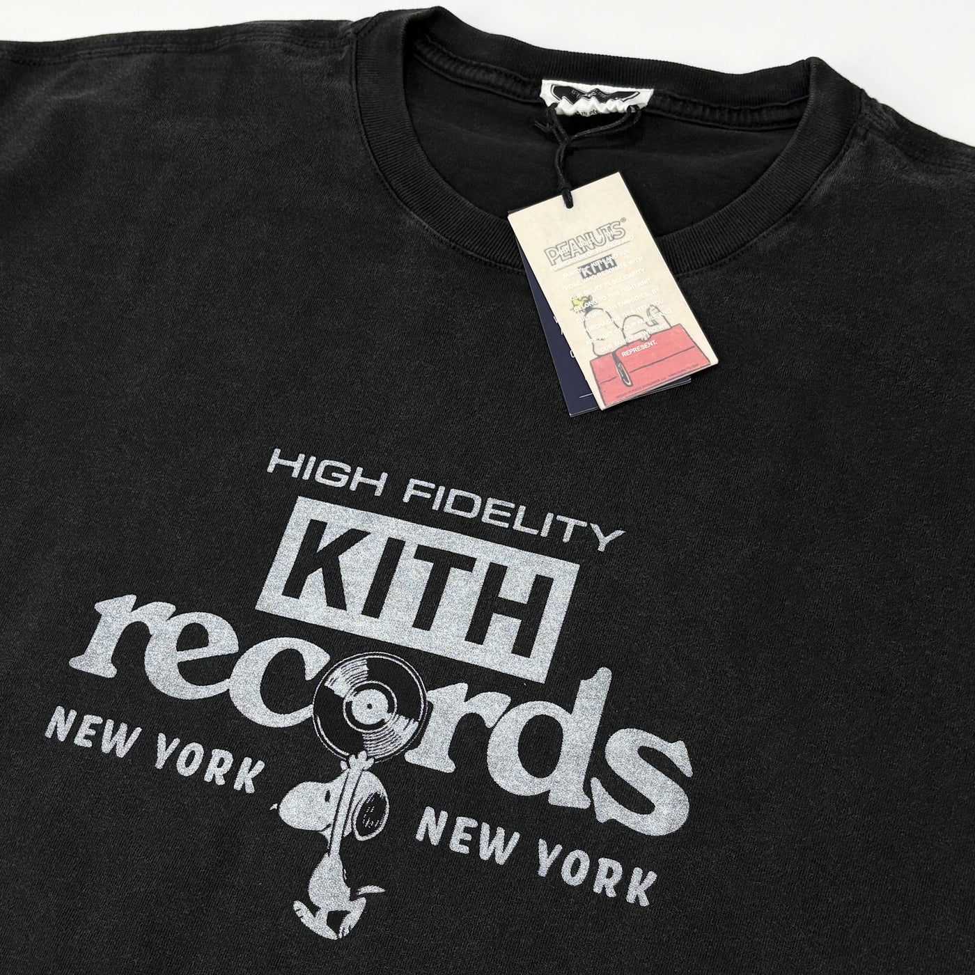 【新品】2025SS Kith Records Vintage Tee 25073060009410 XL