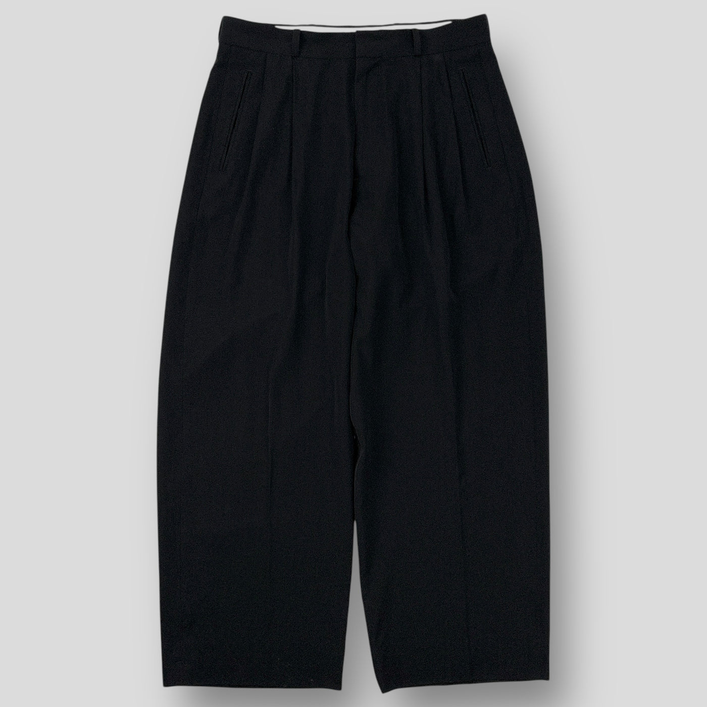 2025SS Wool Rayon Wide Trousers 25SAP-04-11H 1