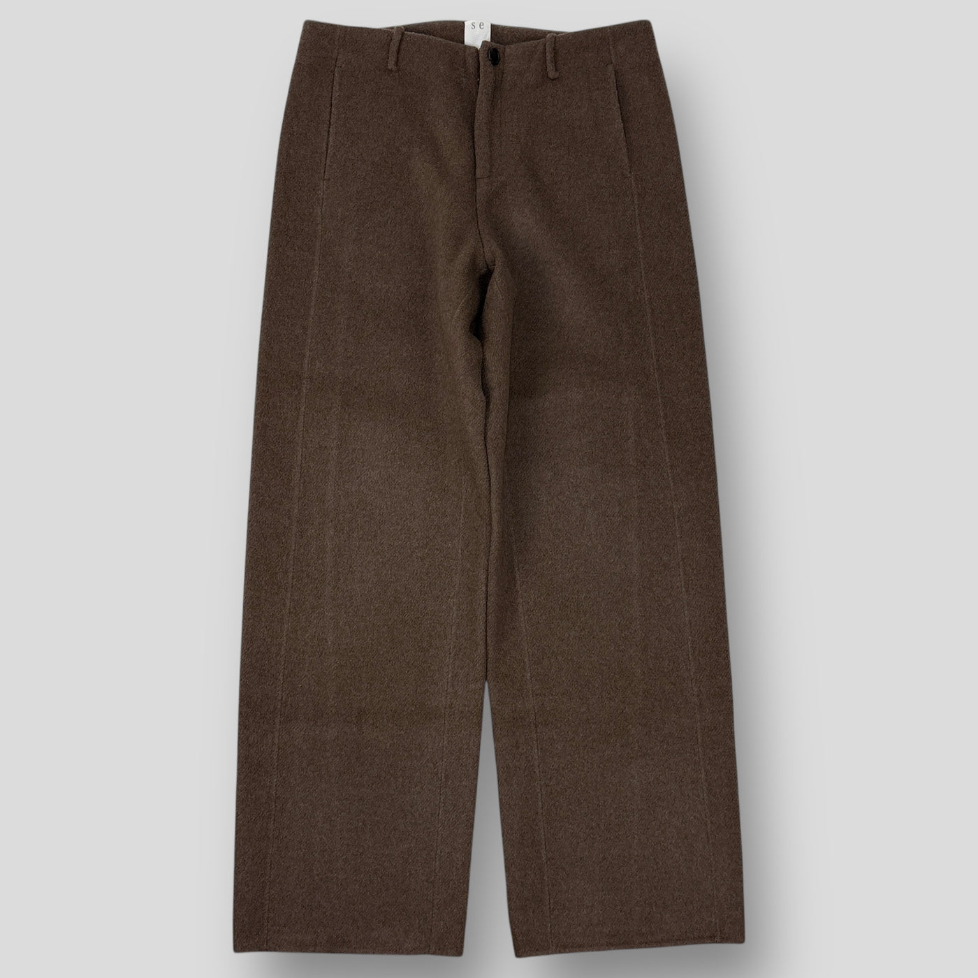 2023AW DOUBLE-FACE YAK TROUSERS UNDYED 4