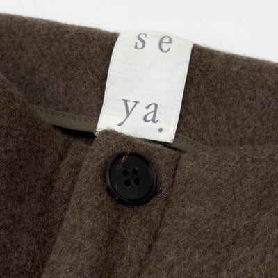 2023AW DOUBLE-FACE YAK TROUSERS UNDYED 4