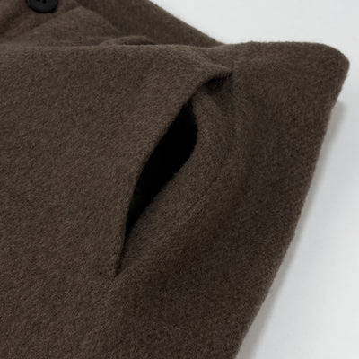 2023AW DOUBLE-FACE YAK TROUSERS UNDYED 4