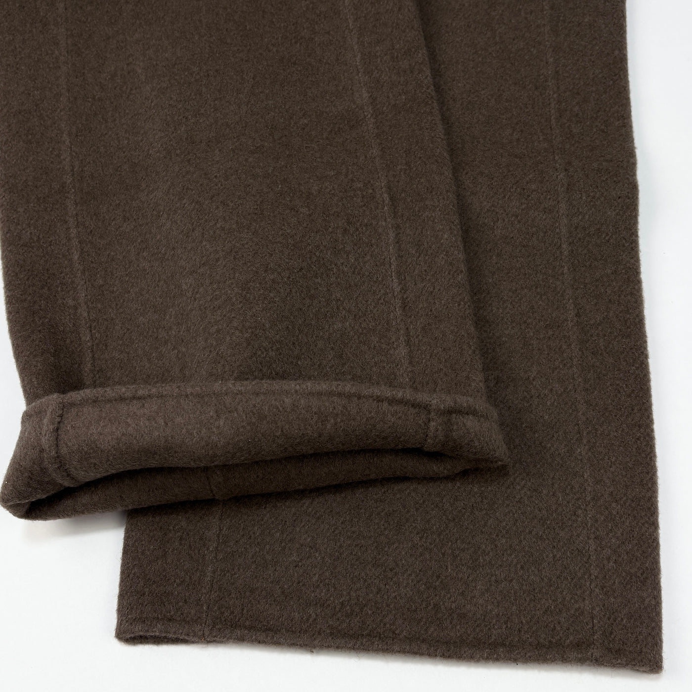2023AW DOUBLE-FACE YAK TROUSERS UNDYED 4