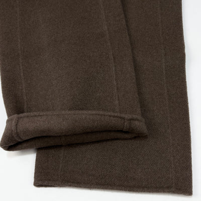 2023AW DOUBLE-FACE YAK TROUSERS UNDYED 4