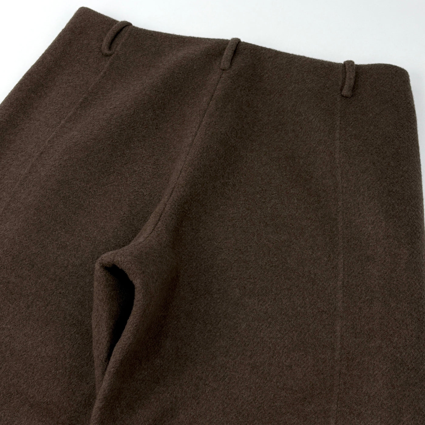 2023AW DOUBLE-FACE YAK TROUSERS UNDYED 4