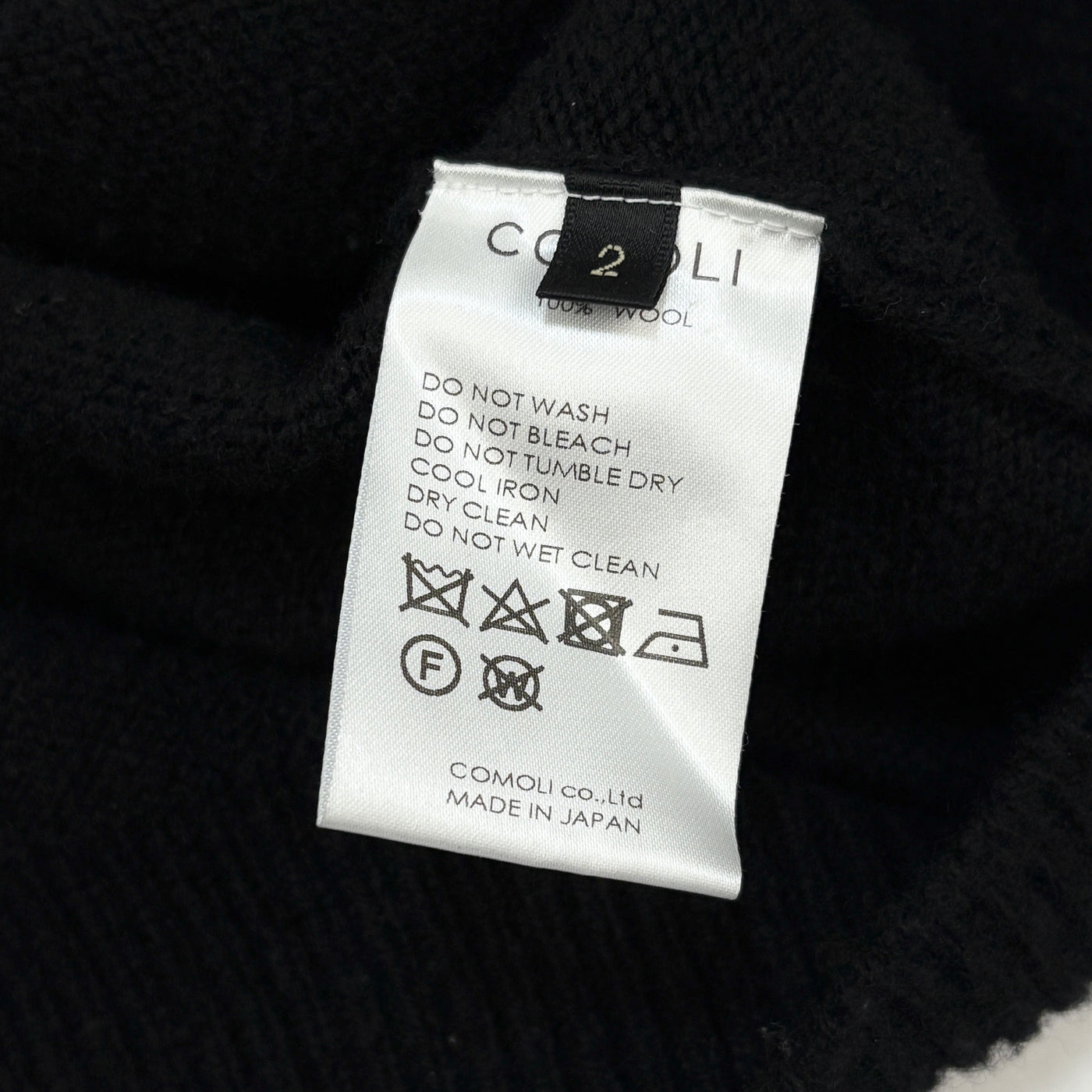2024AW ラムズウール クルーネックニット A03-06016 2