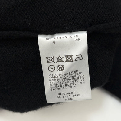 2024AW ラムズウール クルーネックニット A03-06016 2