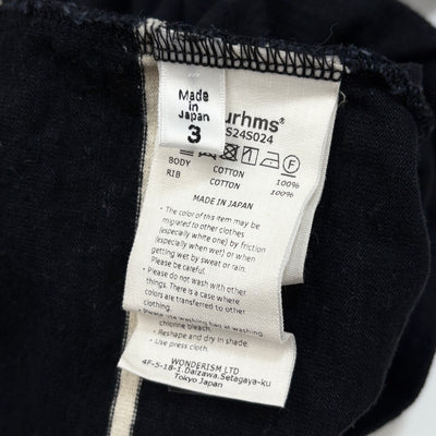 2024SS C/NAPP Border L/S Tee BHS24S024 3