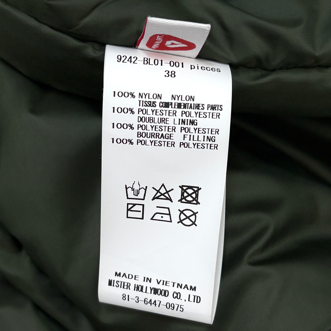 2024AW HALF COAT 9242-BL01-001 pieces 38