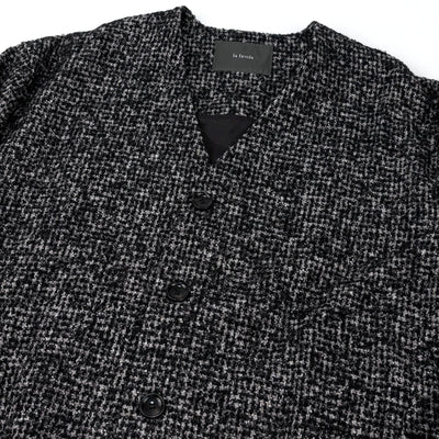 2024AW 別注 CARDIGAN JACKET(ツイード) J13-24211 / 24010310120030 2