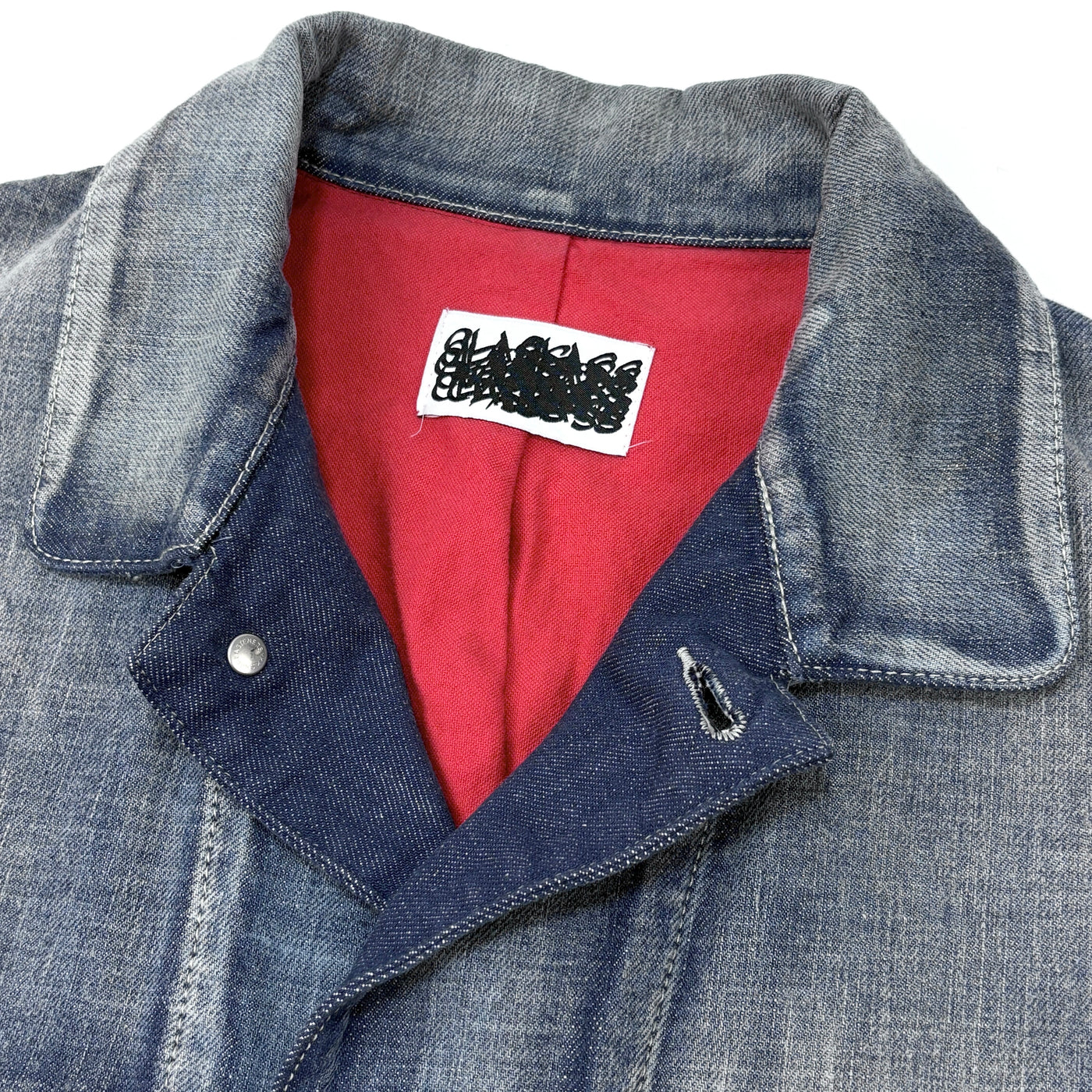 2022AW COLOR DENIM NO-SLEEVE JACKET CCCA14UNI A 2