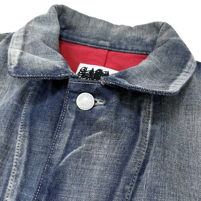 2022AW COLOR DENIM NO-SLEEVE JACKET CCCA14UNI A 2
