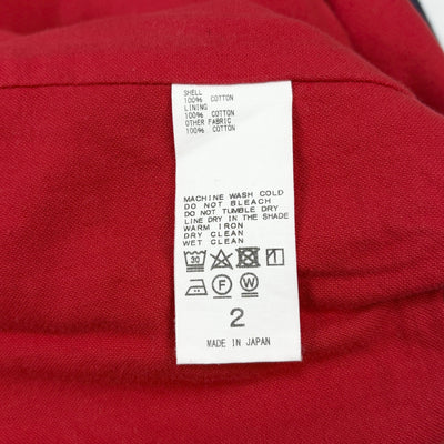 2022AW COLOR DENIM NO-SLEEVE JACKET CCCA14UNI A 2