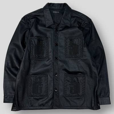 2023AW leather Quetzal Jacket 231001E L