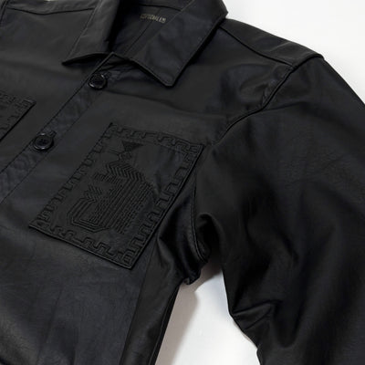 2023AW leather Quetzal Jacket 231001E L