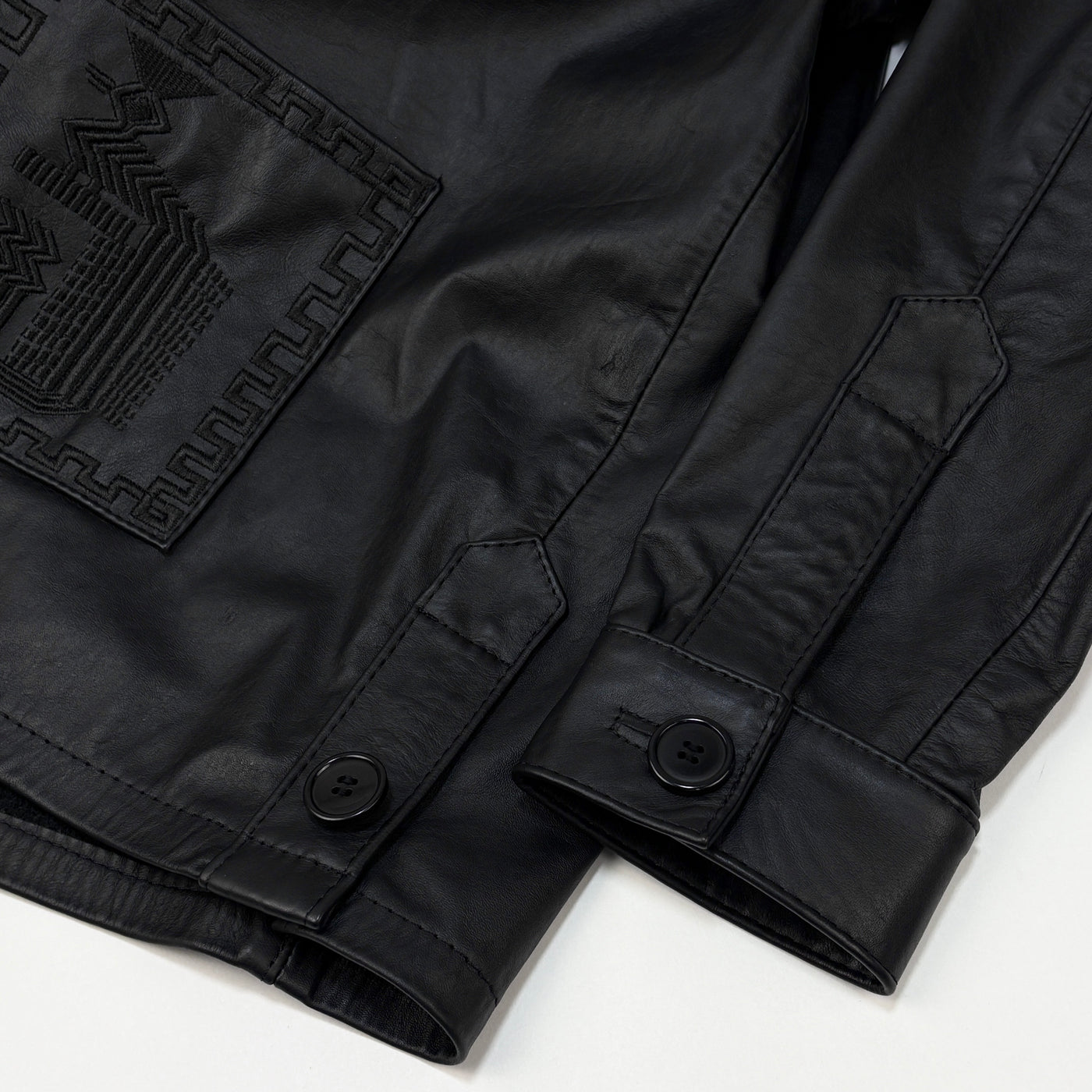 2023AW leather Quetzal Jacket 231001E L