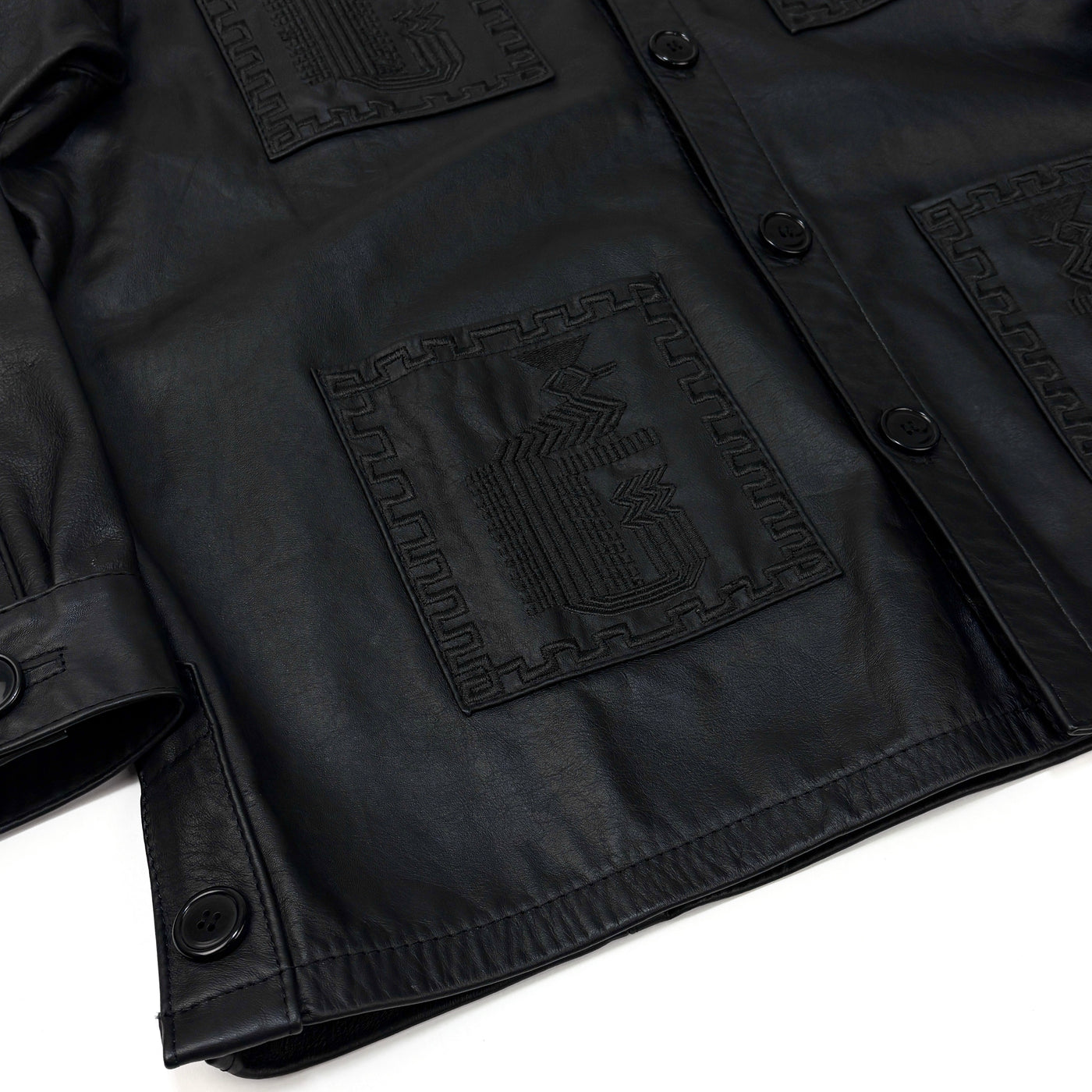 2023AW leather Quetzal Jacket 231001E L