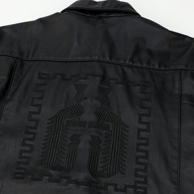 2023AW leather Quetzal Jacket 231001E L