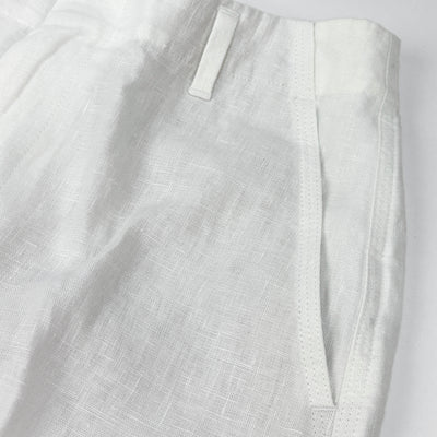 【新品】2020SS リネン ワイドレッグパンツ WMPOPNTNBY20010 2