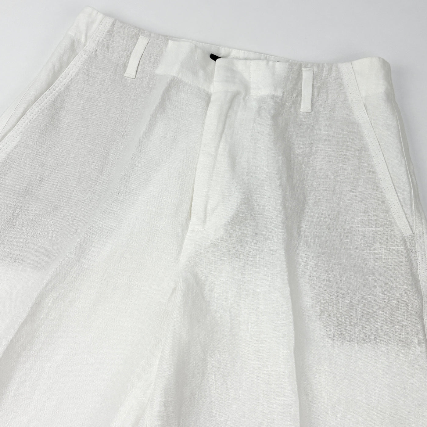 【新品】2020SS リネン ワイドレッグパンツ WMPOPNTNBY20010 2