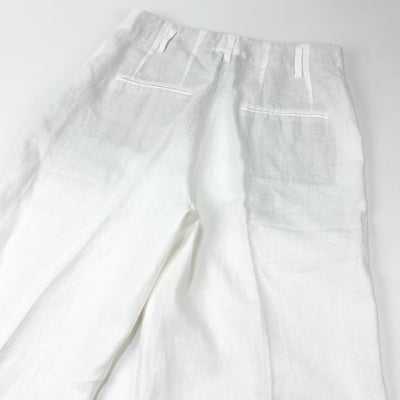 【新品】2020SS リネン ワイドレッグパンツ WMPOPNTNBY20010 2