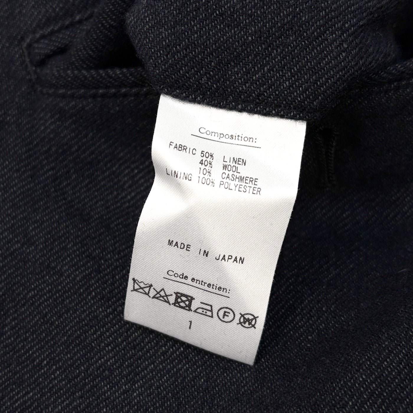 2022AW Wide Tapered Trousers 22AAP-04-03M 1