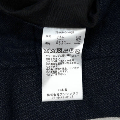 2022AW Wide Tapered Trousers 22AAP-04-03M 1