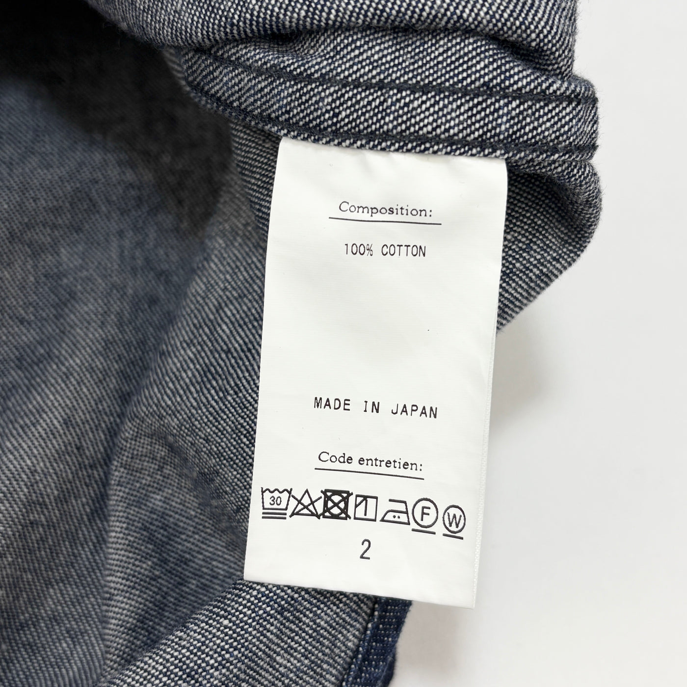 2022AW BD Denim Shirt 22AAP-02-08H 2