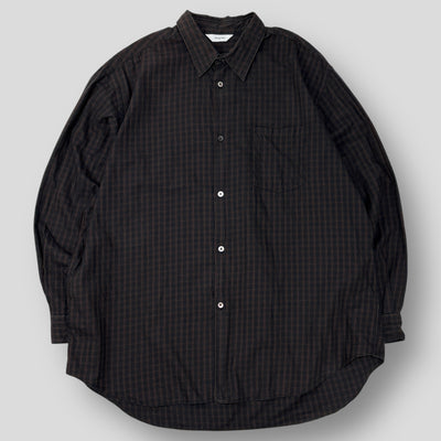 2021AW B/S Shirt - Navy Check 3