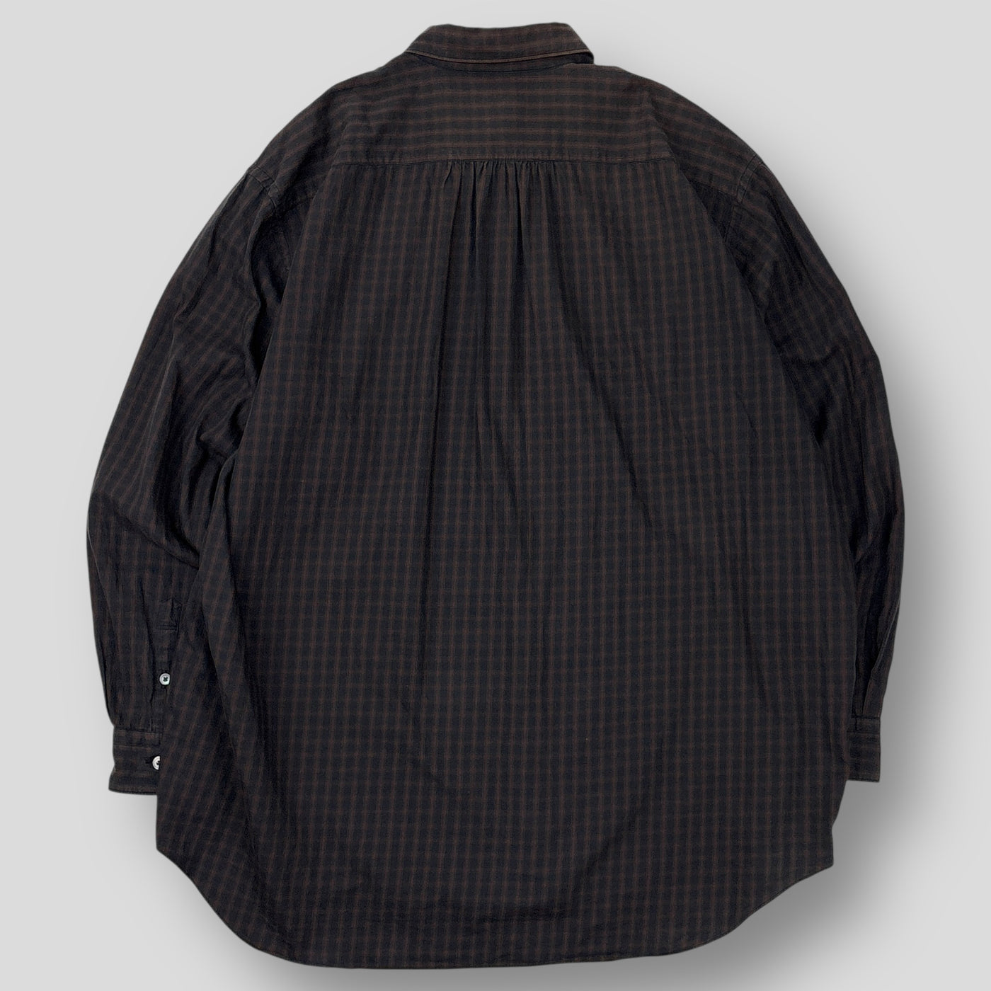 2021AW B/S Shirt - Navy Check 3