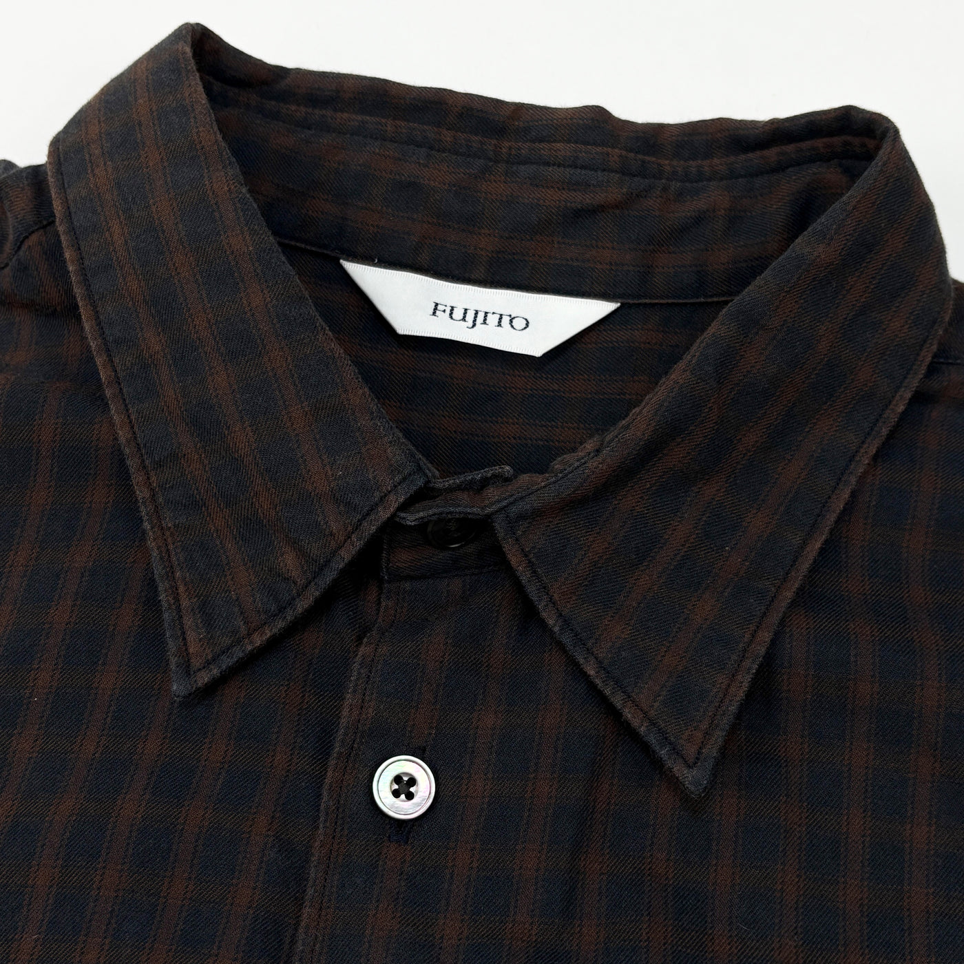 2021AW B/S Shirt - Navy Check 3