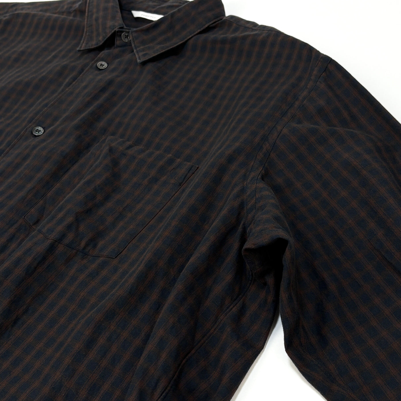 2021AW B/S Shirt - Navy Check 3