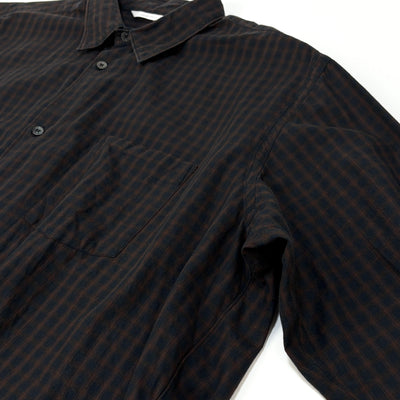 2021AW B/S Shirt - Navy Check 3