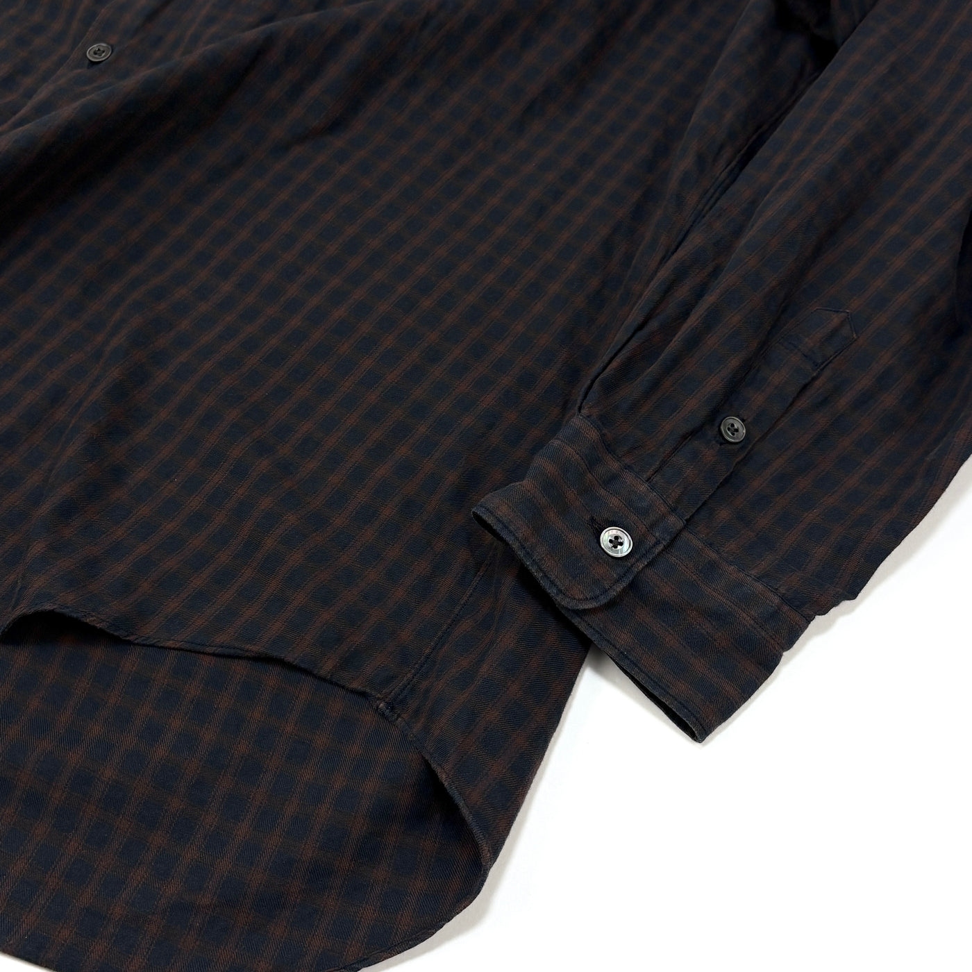 2021AW B/S Shirt - Navy Check 3