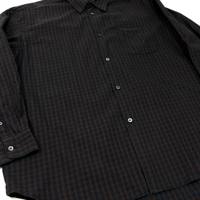 2021AW B/S Shirt - Navy Check 3