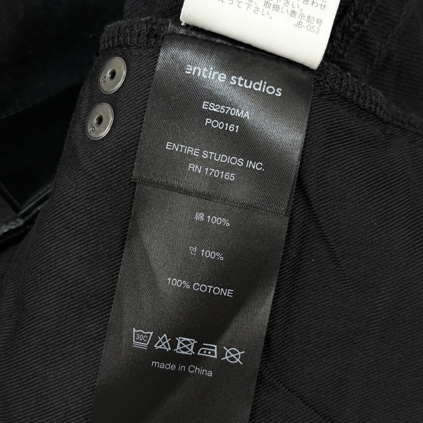 2025SS D-SHORTS MAGNETITE ES2570MA PO0161 / BFS-15040 L