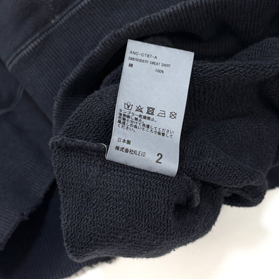 2025SS EMBROIDERY SWEAT SHIRT ANC-CT87-A 2