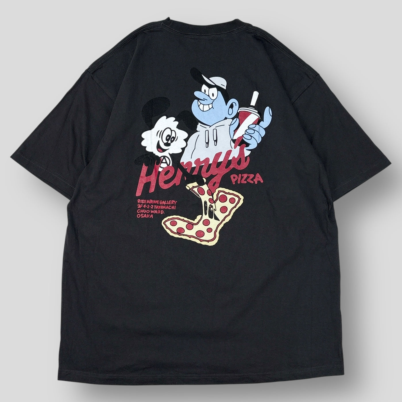 2023AW Henry’s PIZZA TEE 2XL