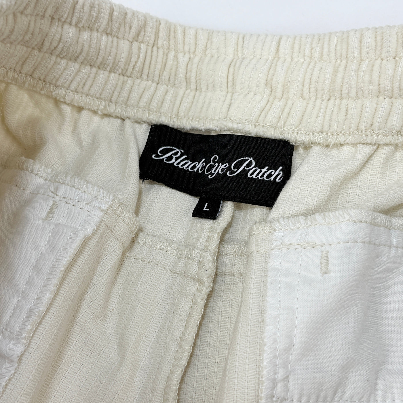 2024SS OE LOGO EMBROIDERED CORDUROY SHORTS BEPSS24PA22 L