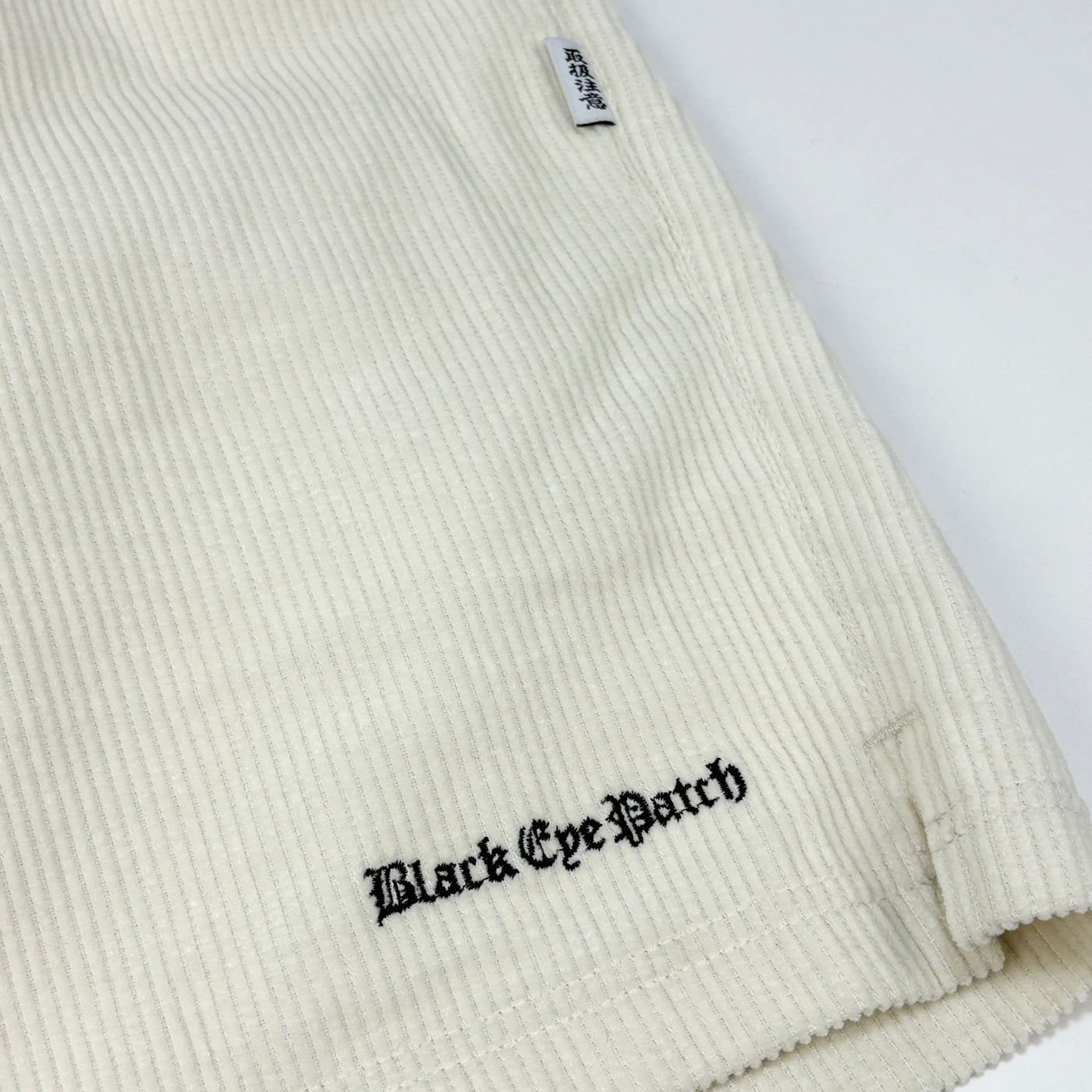 2024SS OE LOGO EMBROIDERED CORDUROY SHORTS BEPSS24PA22 L