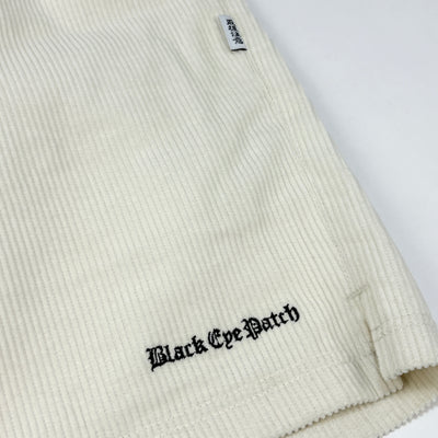 2024SS OE LOGO EMBROIDERED CORDUROY SHORTS BEPSS24PA22 L