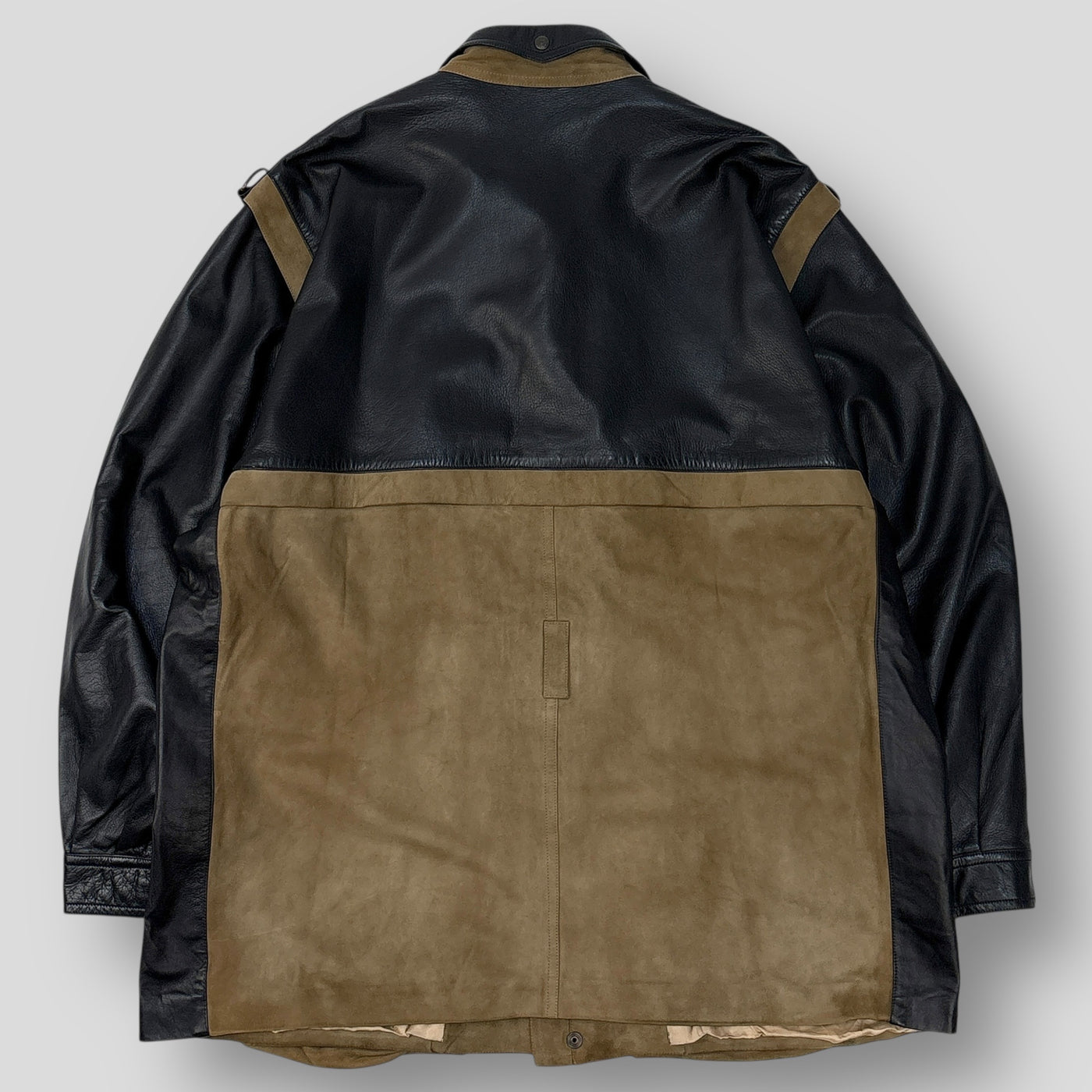 70's 2 Tone Leather Jacket 50