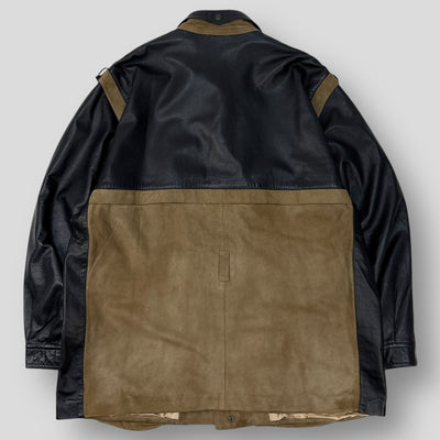 70's 2 Tone Leather Jacket 50