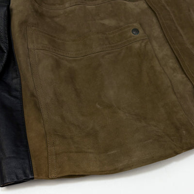 70's 2 Tone Leather Jacket 50