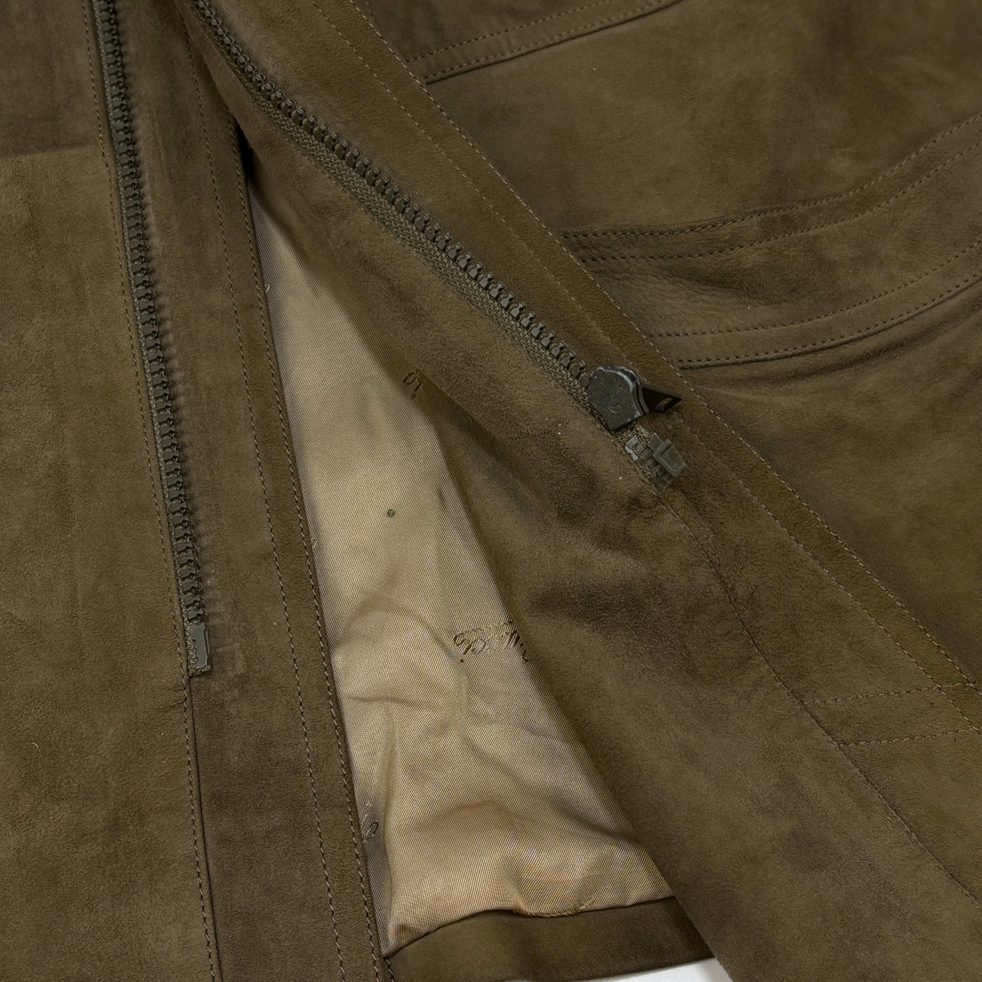 70's 2 Tone Leather Jacket 50