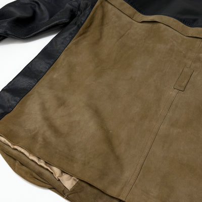 70's 2 Tone Leather Jacket 50